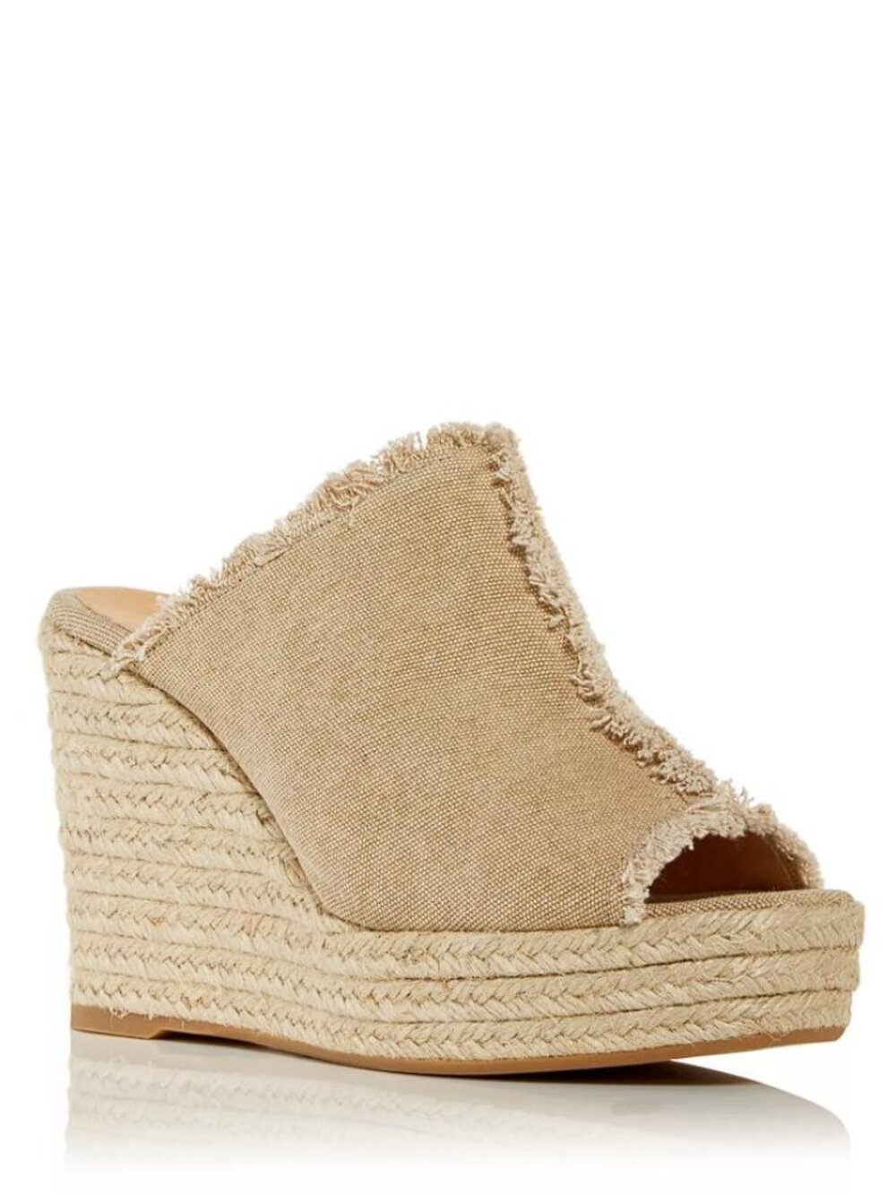 CASTAÑER Women's Fatima Espadrille Wedge Sandals Size 7.5 In Sand